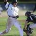Huron Max Teener is tagged out at home plate in the game against Pioneer on Monday, May 13. Daniel Brenner I AnnArbor.com